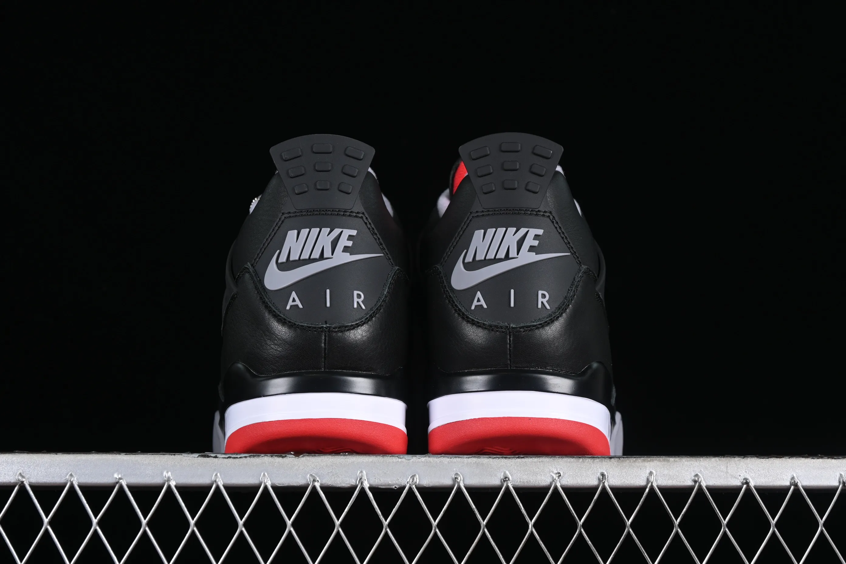 All categories Air Jordan Jordan series basketball shoes Air Jordan 4 GX foreign trade version Air Jordan 4 Retro "Bred Reimagined" AJ4 Joe 4 black red FV5029-006